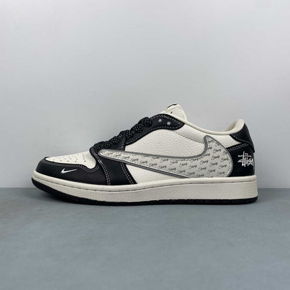 Jordan 1 low Travis scoot x Stussy