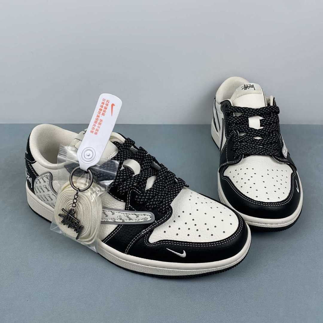 Jordan 1 low Travis scoot x Stussy