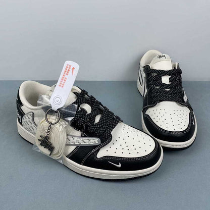 Jordan 1 low Travis scoot x Stussy